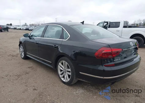 2017 Volkswagen Passat 1.8T Sel Premium from USA, damaged, VIN 1VWCT7A34HC086555